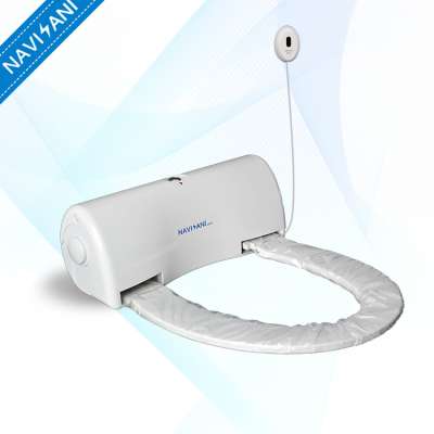 navisani smart toilet seat cover film change for public washroom use